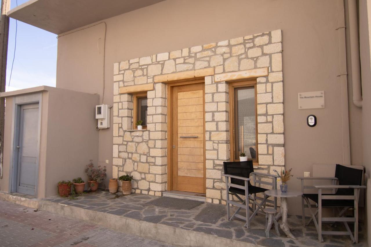 The Mountain House - Authentic Cretan Hideaway - Breathtaking And Nature Views Tourloti ภายนอก รูปภาพ